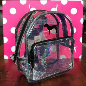Pink Clear BackPack